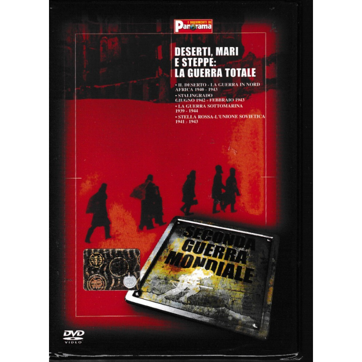DVD Seconda guerra mondiale deserti mari ITA nuovo EDIT. ed. Panorama B59