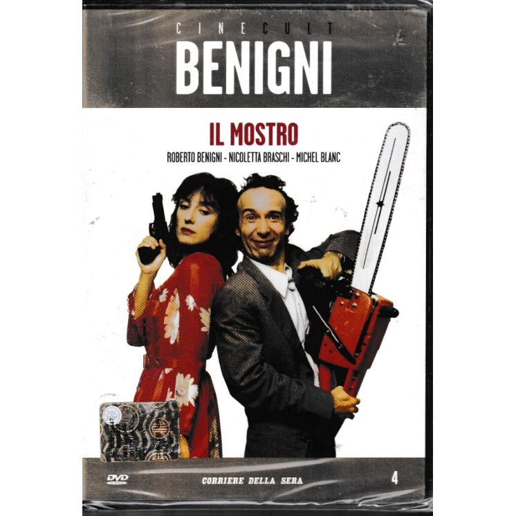 DVD Cinecult Benigni : Il mostro ITA nuovo EDIT. ed. Corriere della Sera B59