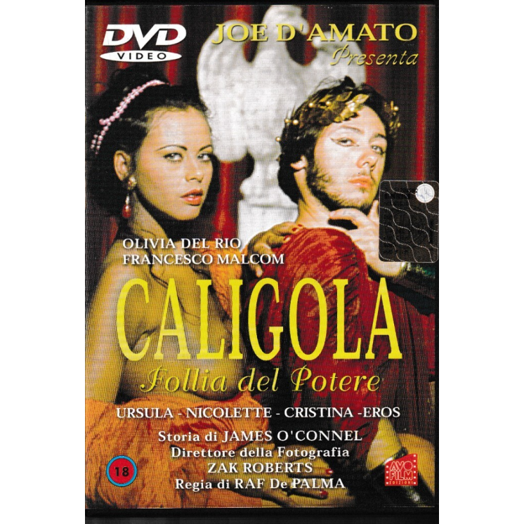 DVD Caligola follia del potere ITA usato ed. Avo Film B60