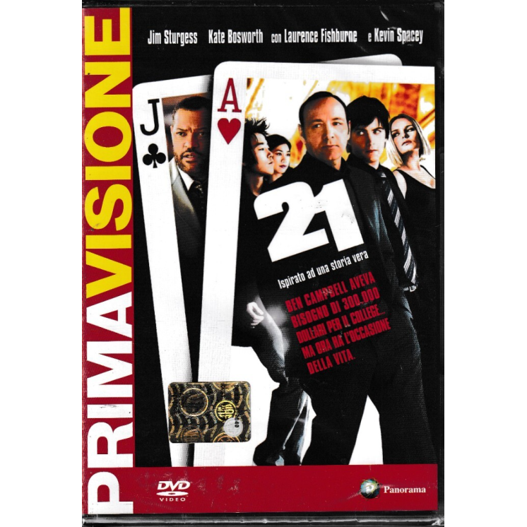 DVD Prima visione : 21 ITA nuovo EDITORIALE ed. Panorama B60