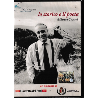 DVD Lo storico e il poeta ITA nuovo EDITORIALE ed. Gazzetta del Sud B60