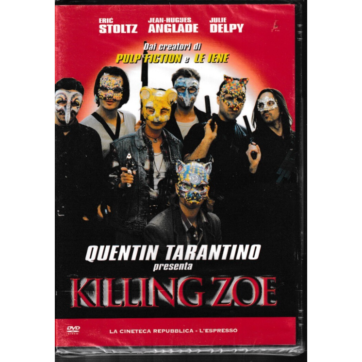 DVD Killing Zoe ITA nuovo EDITORIALE ed. L'Espresso B60