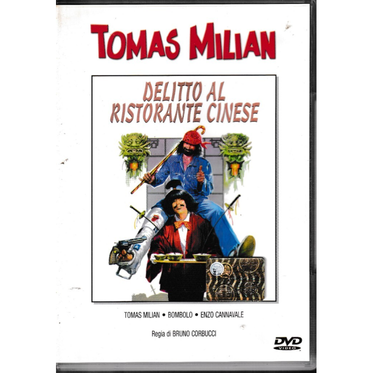 DVD Collana Thomas Milian : Delitto ristorante cinese ITA usato EDITORIALE B60