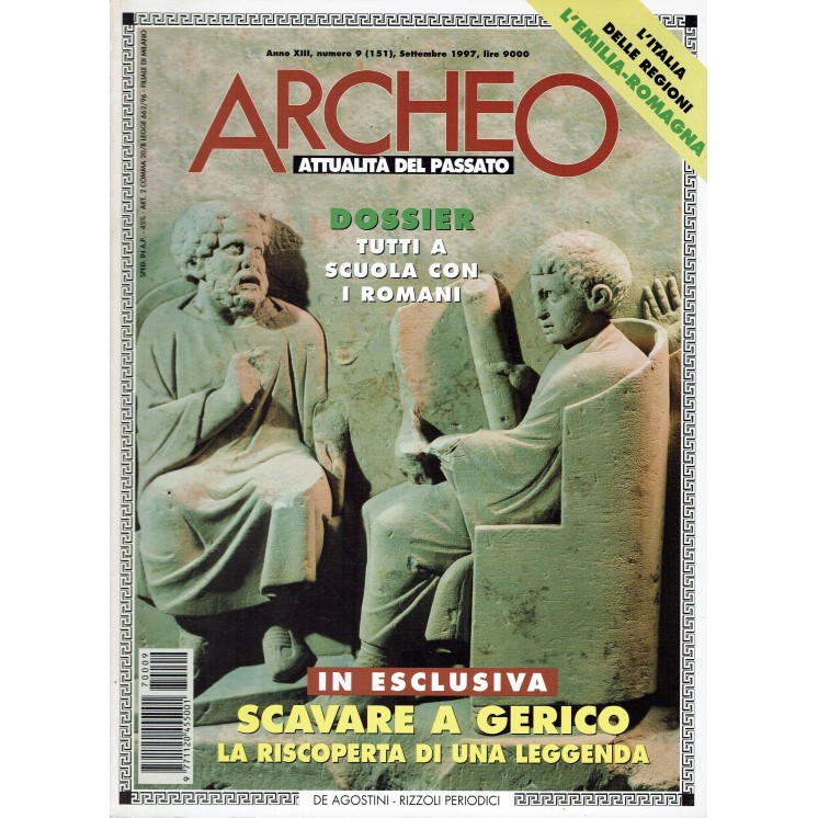 Archeo n. 151 anno '97 tutti a scuola con i romani ed. De Agostini FF03