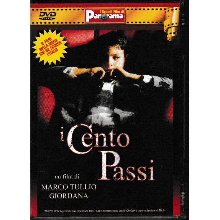 DVD I cento passi ITA usato EDITORIALE ed. Panorama B60