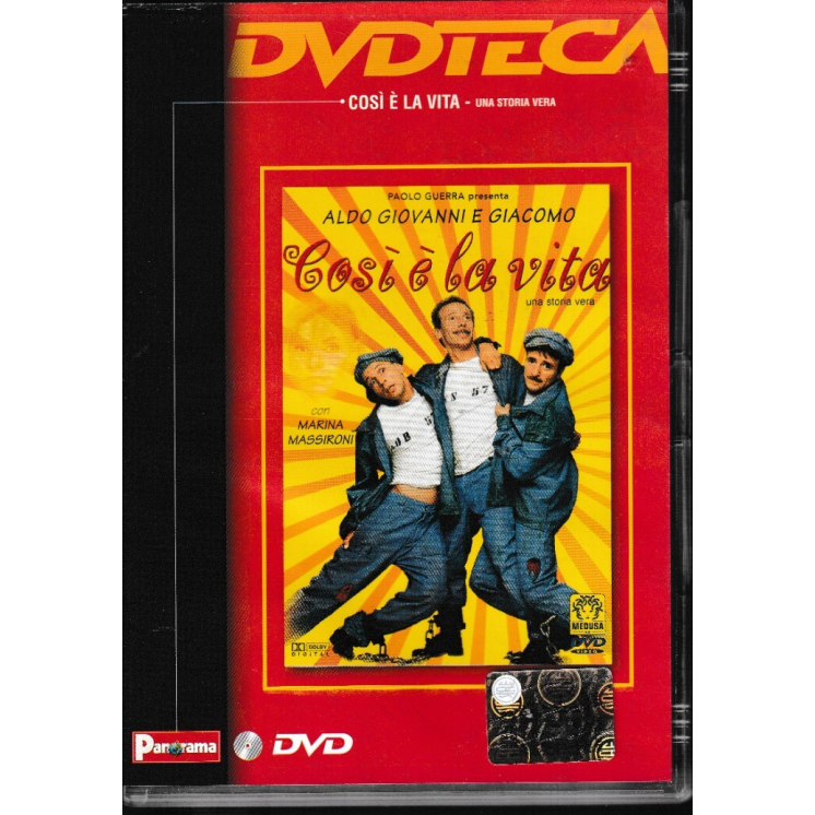 DVD Dvdteca : Così è la vita ITA usato EDITORIALE ed. Panorama B60