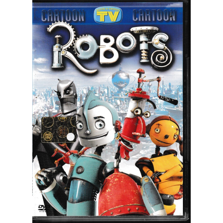 DVD Robots ITA usato EDITORIALE ed. Tv Sorrisi e Canzoni B58
