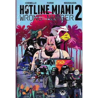 Hotline Miami wrong number 2 di Chemello NUOVO ed. Day Job SU06