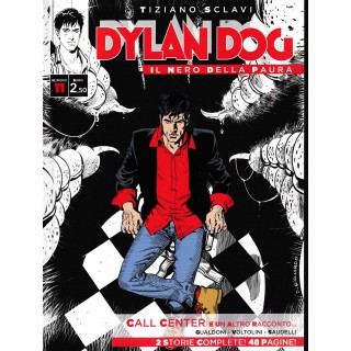 Dylan Dog il nero della paura 11 call center di Sclavi ed. Bonelli BO08