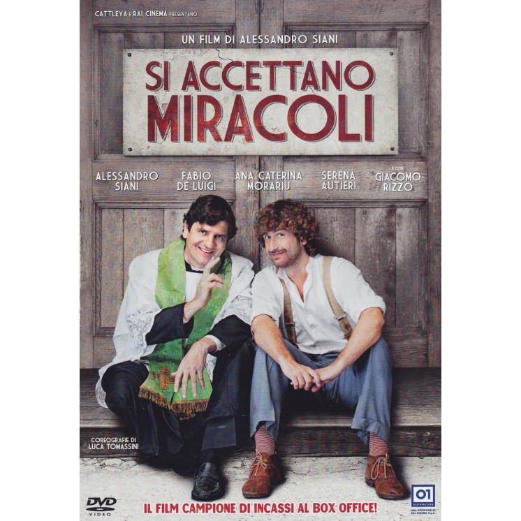 DVD Si accettano miracoli ITA nuovo EDITORIALE ed. 01 Distribution B39