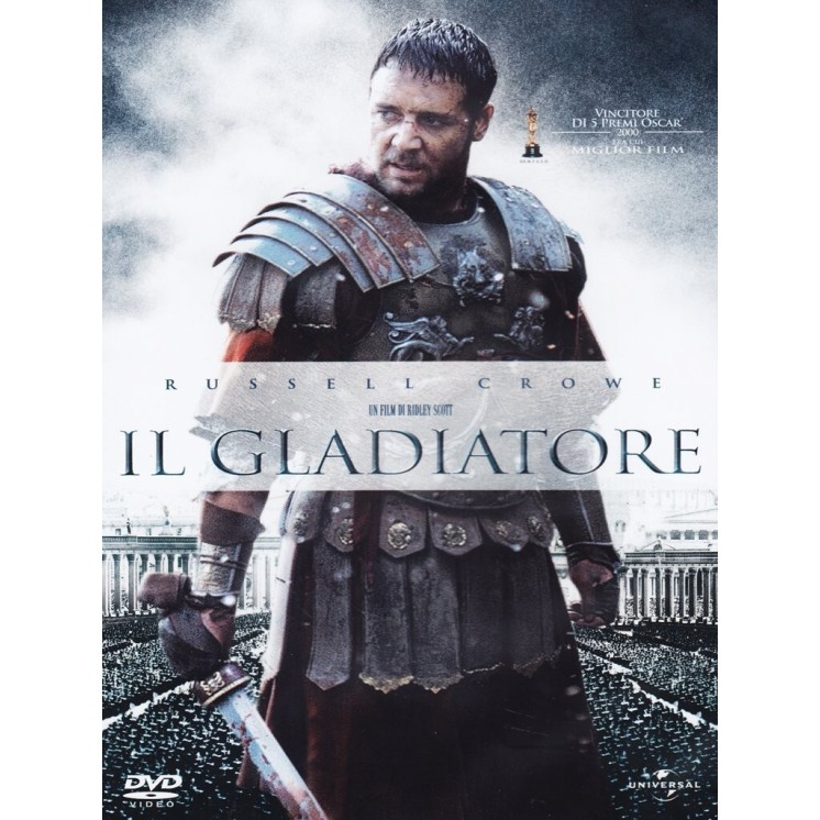 DVD Il gladiatore ITA nuovo EDITORIALE ed. Universal B57