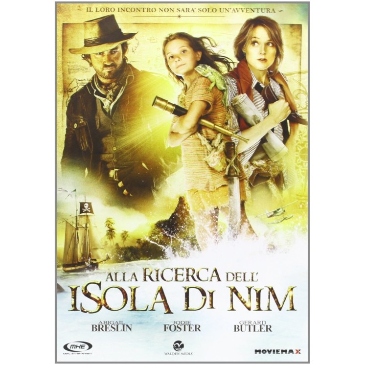 DVD Alla ricerca dell'isola di Nim ITA nuovo EDITORIALE ed. MHE B59