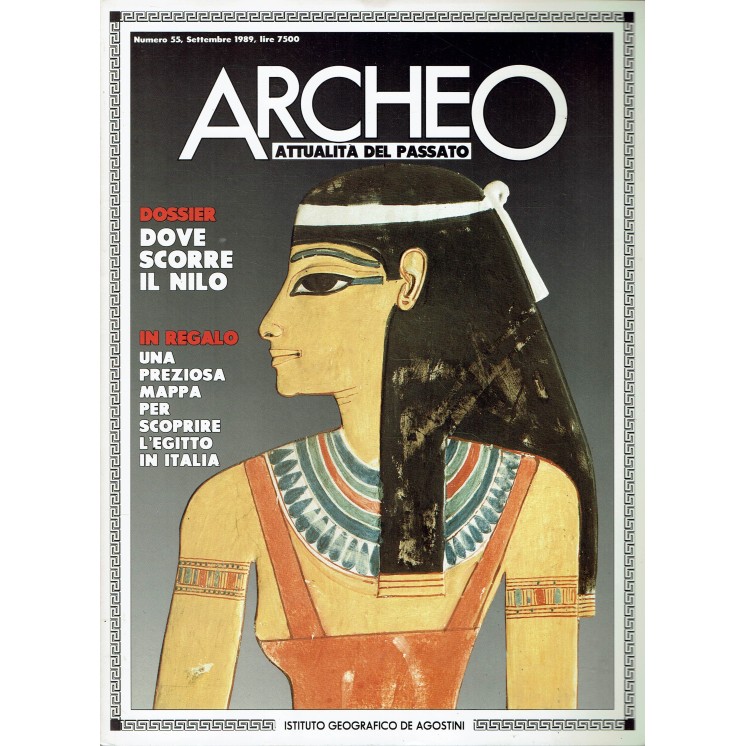 Archeo n.  55 anno '89 dove scorre il Nilo ed. De Agostini FF03