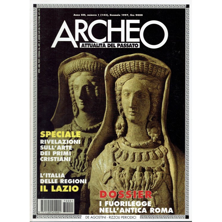 Archeo n. 143 anno '97 i fuorilegge nell'antica Roma ed. De Agostini FF05
