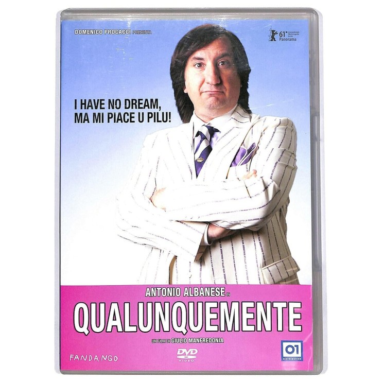 DVD Qualunquemente ITA nuovo EDITORIALE ed. 01 Distribution B12