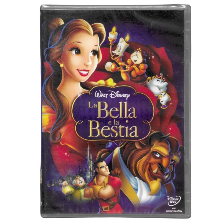 DVD La bella e la Bestia ITA nuovo EDITORIALE ed. Disney B61