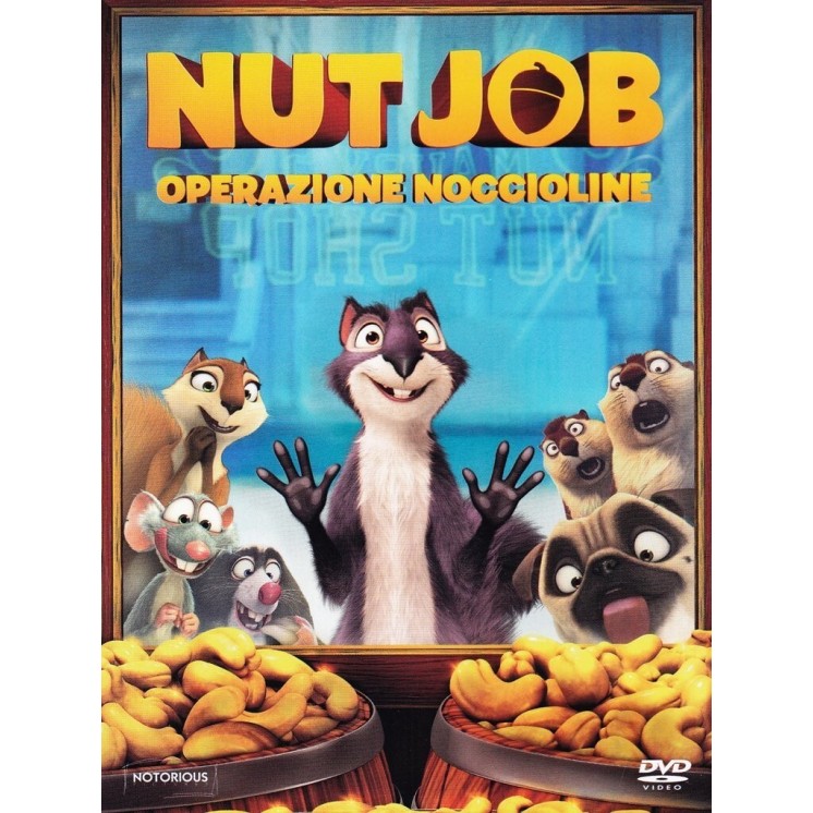 DVD Nut job operazione noccioline ITA nuovo EDITORIALE ed. Notorious B61