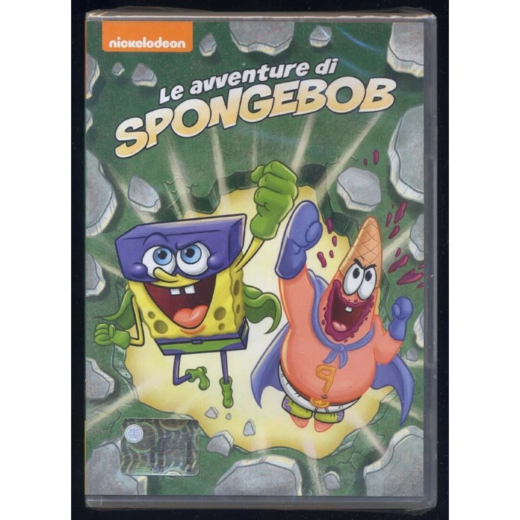 DVD Le avventure di Spongebob ITA nuovo EDITORIALE ed. Paramount B61