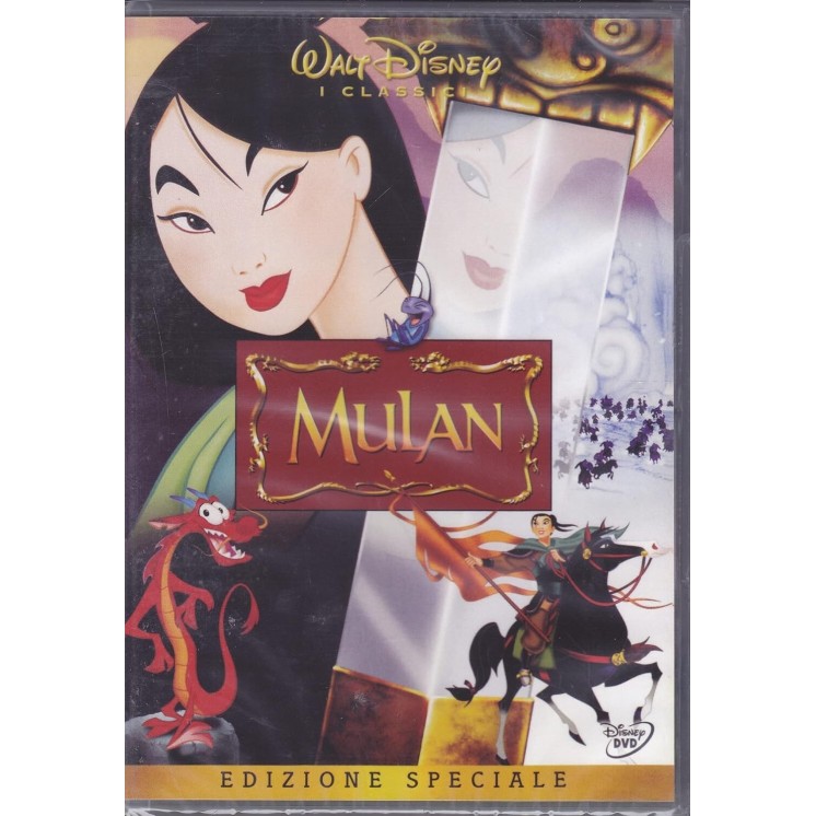 DVD Mulan edizione SPECIALE ITA nuovo EDITORIALE ed. Disney B61