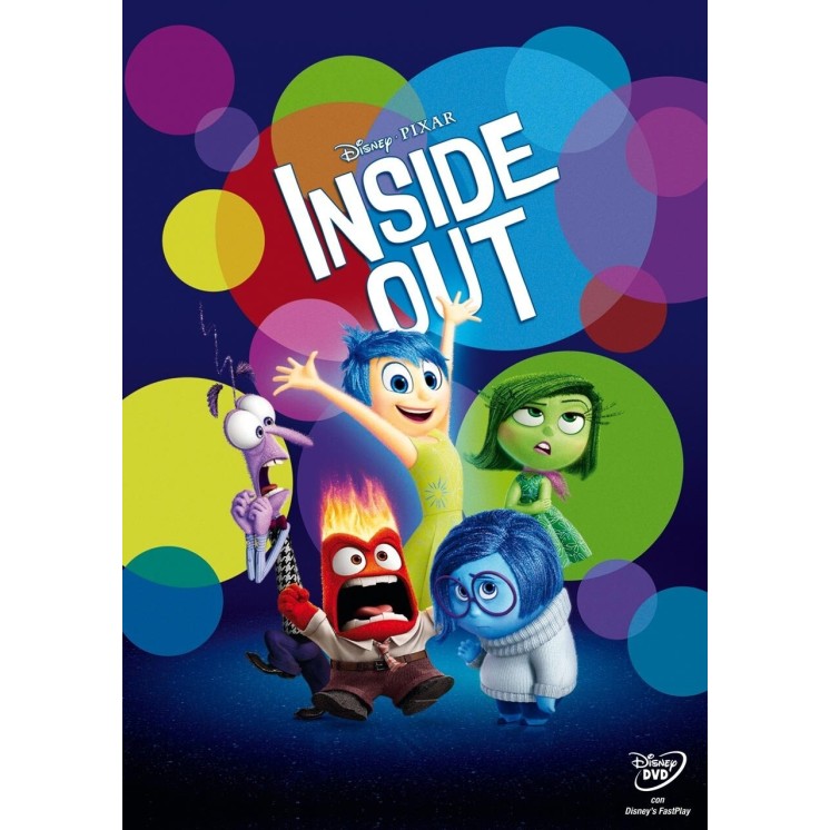 DVD Inside out ITA nuovo EDITORIALE ed. Disney B61