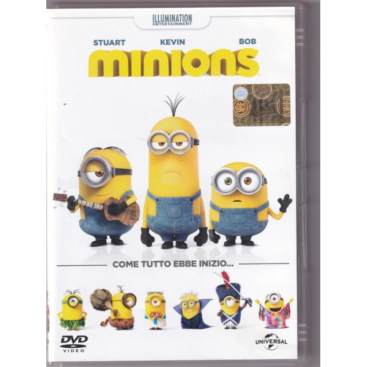 DVD Minions ITA nuovo EDITORIALE ed. Universal B61