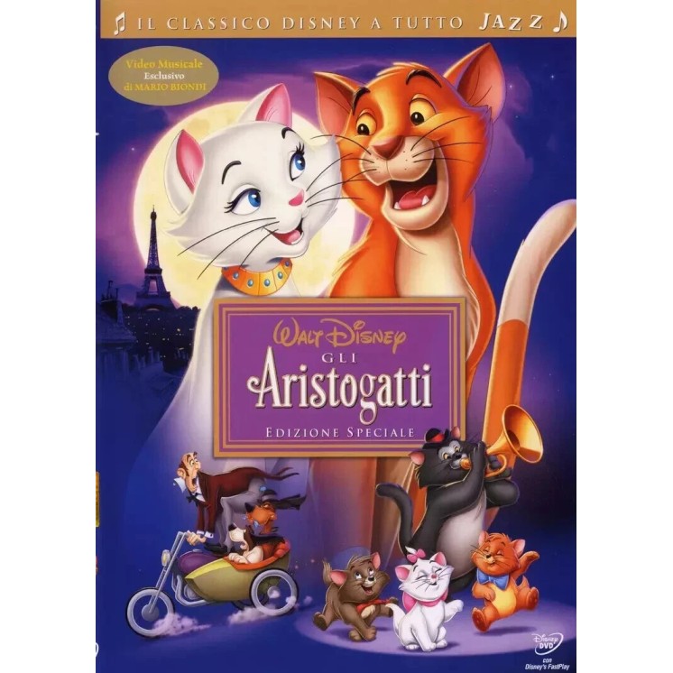 DVD Gli Aristogatti edizione speciale ITA nuovo EDITORIALE ed. Disney B61