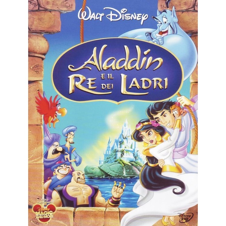 DVD Aladdin e il re dei ladri ITA nuovo EDITORIALE ed. Disney B61
