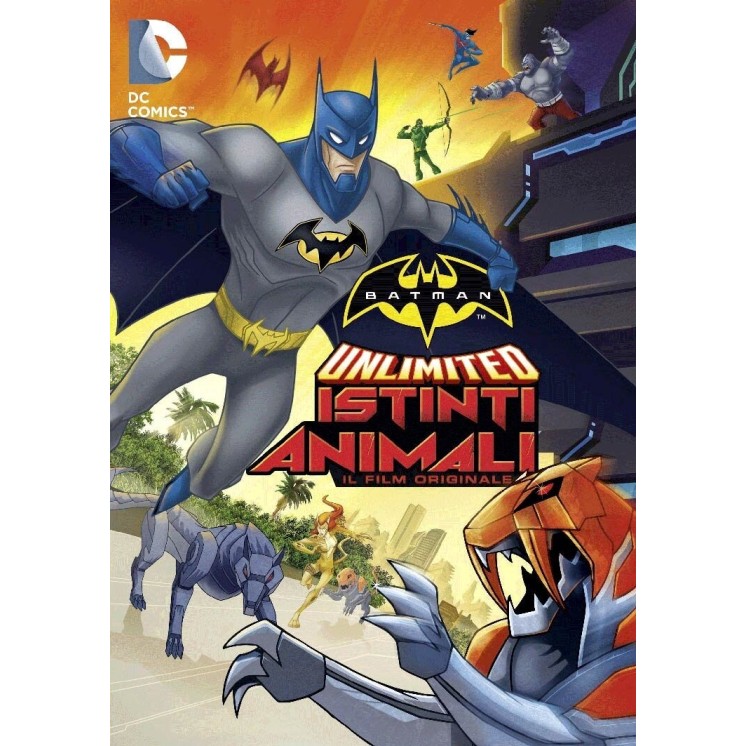 DVD Batman unlimited istinti animali ITA nuovo EDITORIALE ed. Warner Bros B61