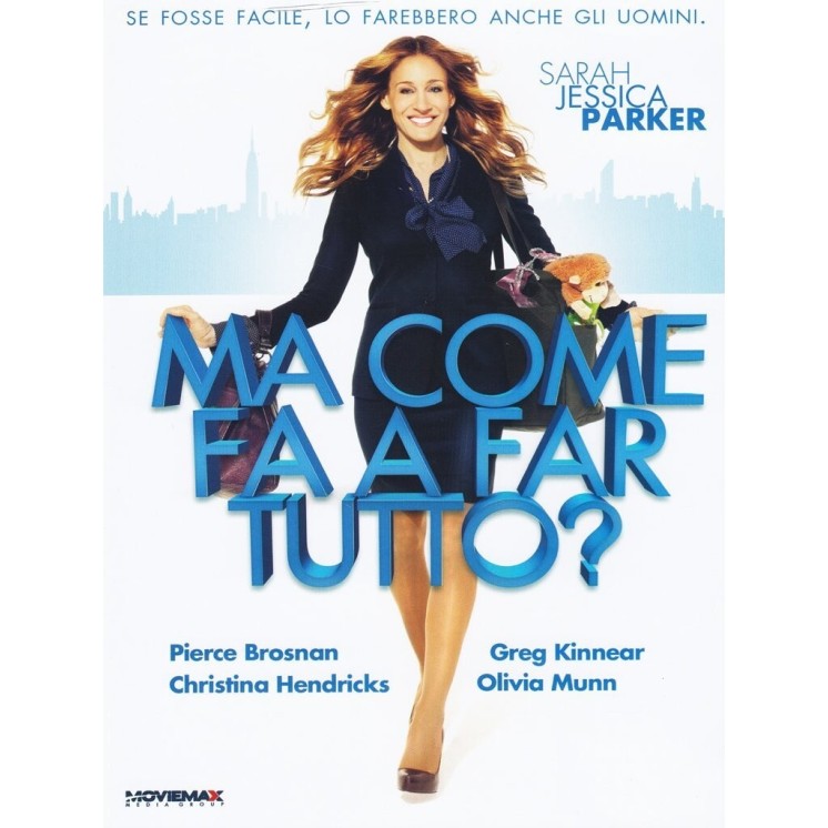 DVD Ma come fa a far tutto? ITA nuovo EDITORIALE ed. Movie Max B40