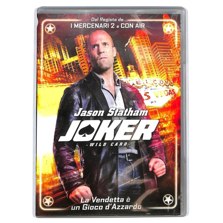 DVD Joker wild card ITA nuovo EDITORIALE ed. Koch Media B62