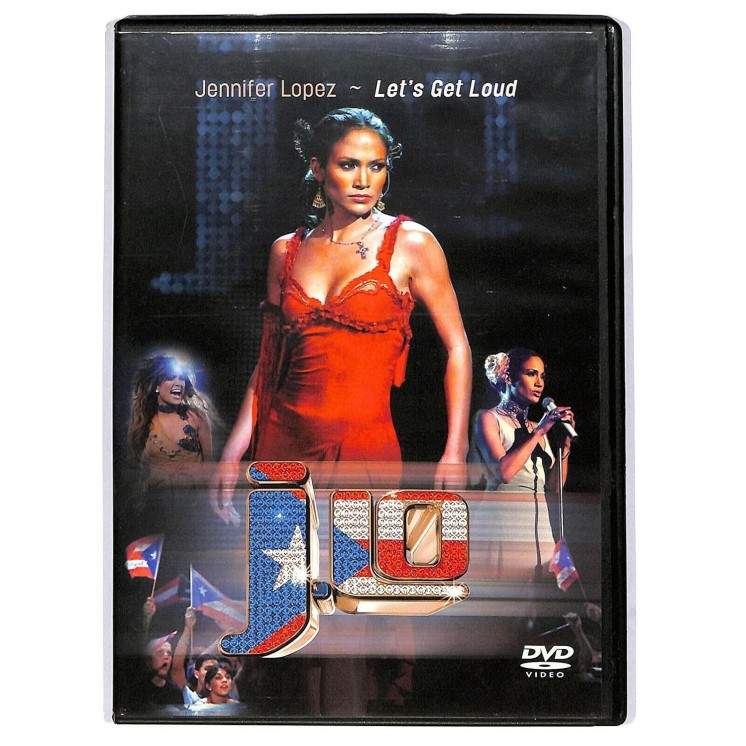 DVD J. Lo let's get loud ITA nuovo EDITORIALE B62
