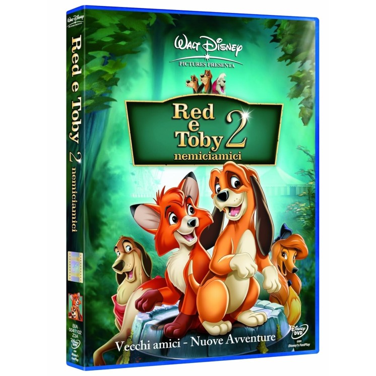 DVD Red e Toby 2 nemiciamici ITA nuovo EDITORIALE ed. Disney B65