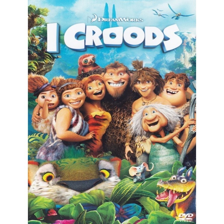 DVD I Croods ITA nuovo EDITORIALE ed. Dreamworks B65