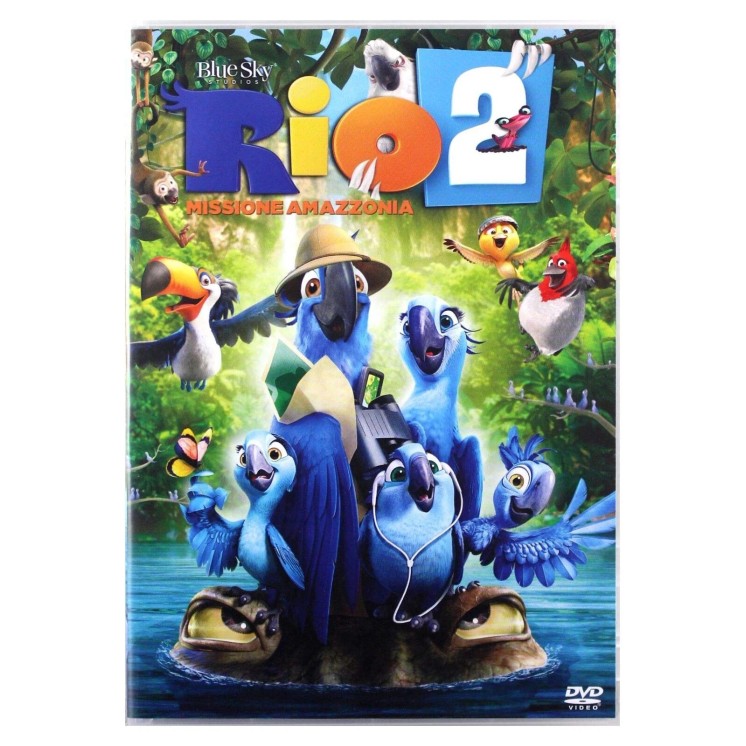 DVD Rio 2 mission Amazzonia ITA nuovo EDITORIALE ed. 20th Century Fox B65