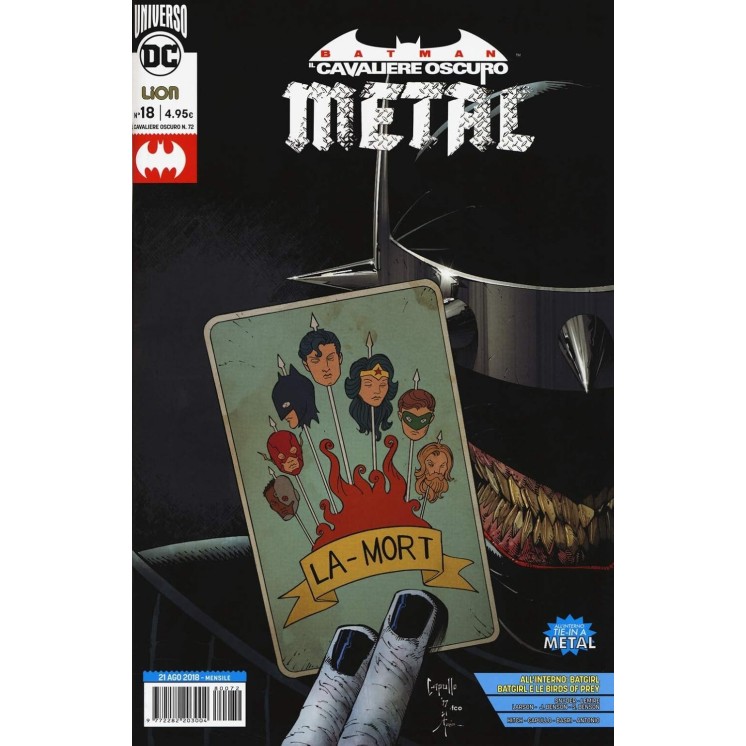Universo Dc  18 Batman cavaliere oscuro metal  72 di Snyder NUOVO ed. Lion SU55