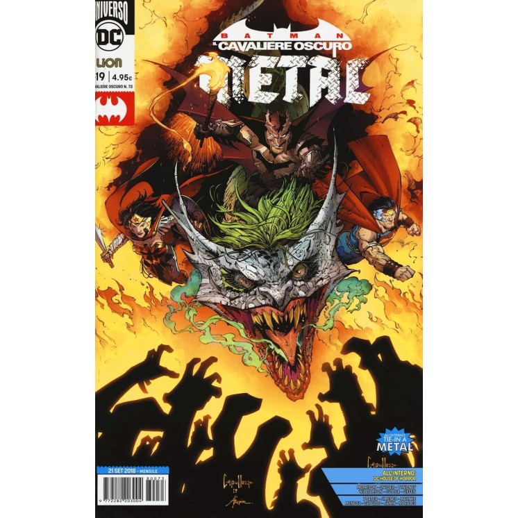 Universo Dc  19 Batman cavaliere oscuro metal  73 di Snyder NUOVO ed. Lion SU55