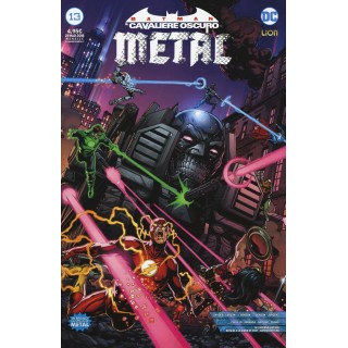 Batman cavaliere oscuro 67 metal  13 + spilla di Snyder NUOVO ed. Lion SU59