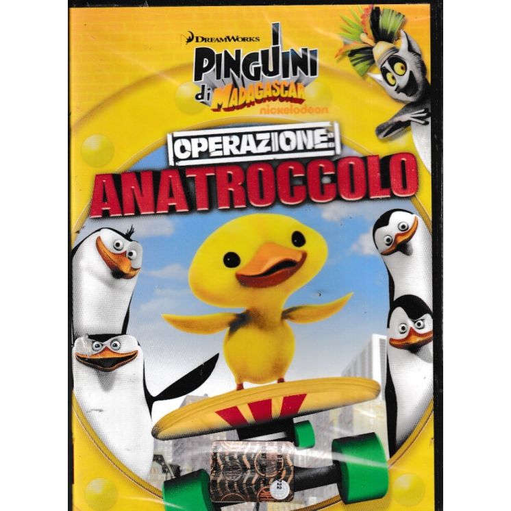 DVD Pinguini Madagascar anatroccolo ITA nuovo EDIT. ed. Dreamworks B59