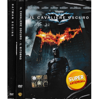 DVD Il cavaliere oscuro serie COMPLETA 1/3 ITA nuovo EDIT. ed. Warner Bros B65