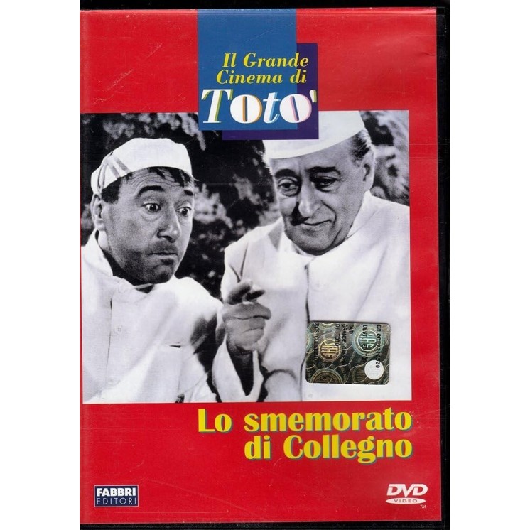 DVD Grande cinema Totò : smemorato Colleggno ITA nuovo EDIT. ed. Fabbri B65