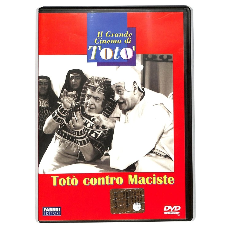 DVD Grande cinema Totò : Totò contro Maciste ITA nuovo EDITORIALE ed. Fabbri B65