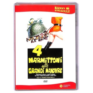 DVD 4 marmittoni alle grandi manovre ITA nuovo EDITORIALE ed. Federal Video B65