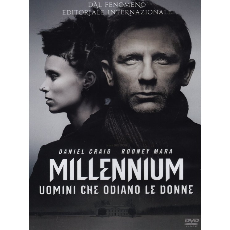 DVD Millennium uomini odiano donne ITA nuovo EDITORIALE B65