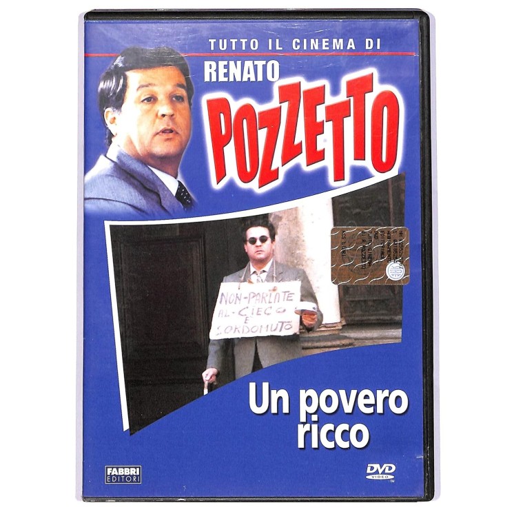 DVD Tutto cinema R. Pozzetto : Povero ricco ITA nuovo EDIT. ed. Fabbri B65