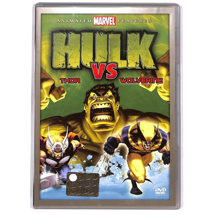DVD Hulk vs Thor Wolverine ITA nuovo EDITORIALE ed. Eagle Pictures B65