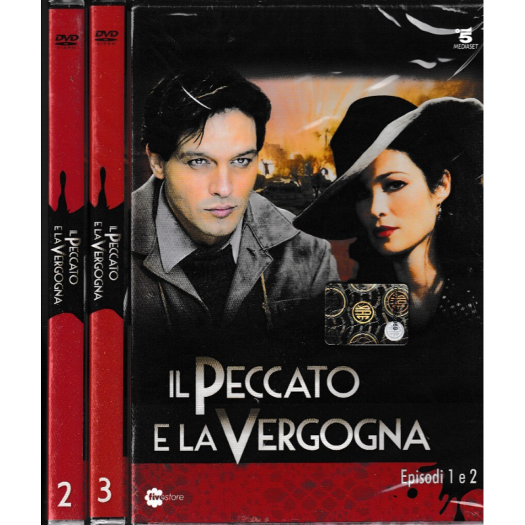 DVD Il peccato e la vergogna serie COMPL. 1/3 ITA nuovo EDIT. ed. Five Store B65