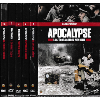 DVD Apocalypse serie COMPL. 1/6 ITA nuovo EDITORIALE ed. Digital Adventure B65