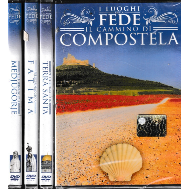 DVD I luoghi della fede serie COMPL. 1/4 ITA nuovo EDITORIALE B65