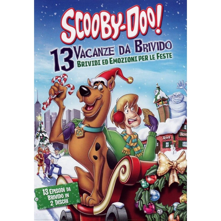 DVD Scooby Doo 13 vacanze brivido ITA nuovo EDITORIALE ed. Warner Bros B66