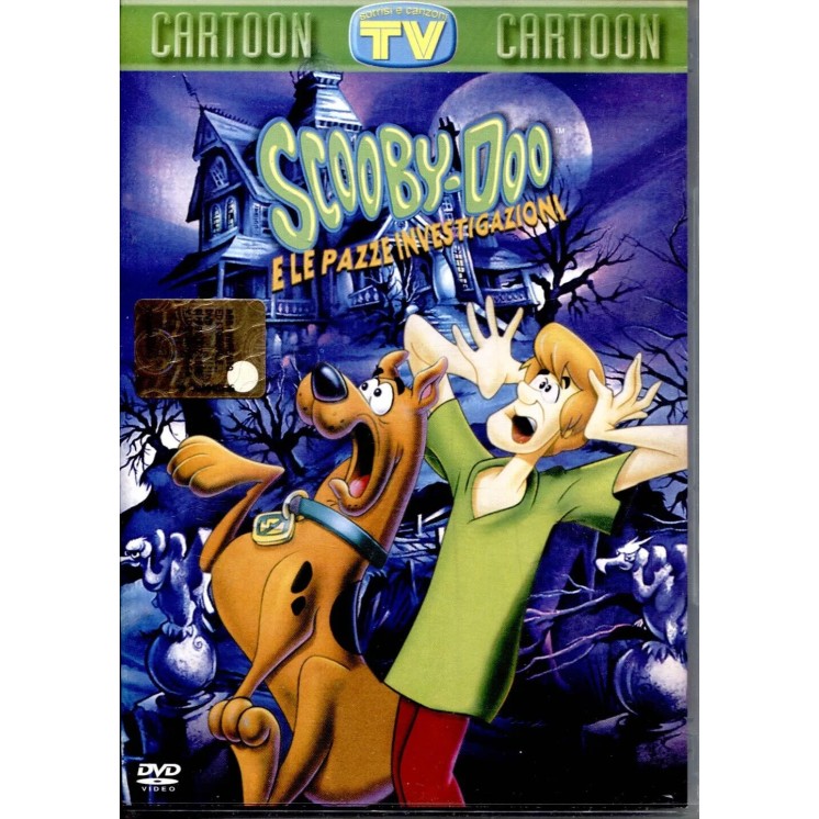 DVD Scooby Doo pazze investigazioni ITA nuovo EDIT. ed. Tv Sorrisi Canzoni B66